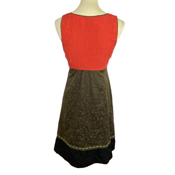ANTHROPOLOGIE MOULINETTE SOEURS 100% SILL DRESS - Picture 7 of 15